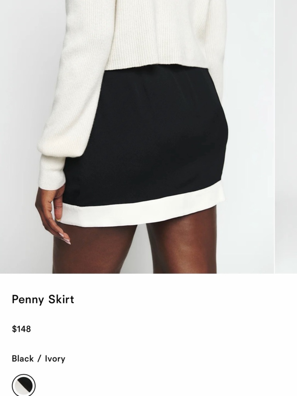 Reformation Penny Skirt - Picture 3 of 8